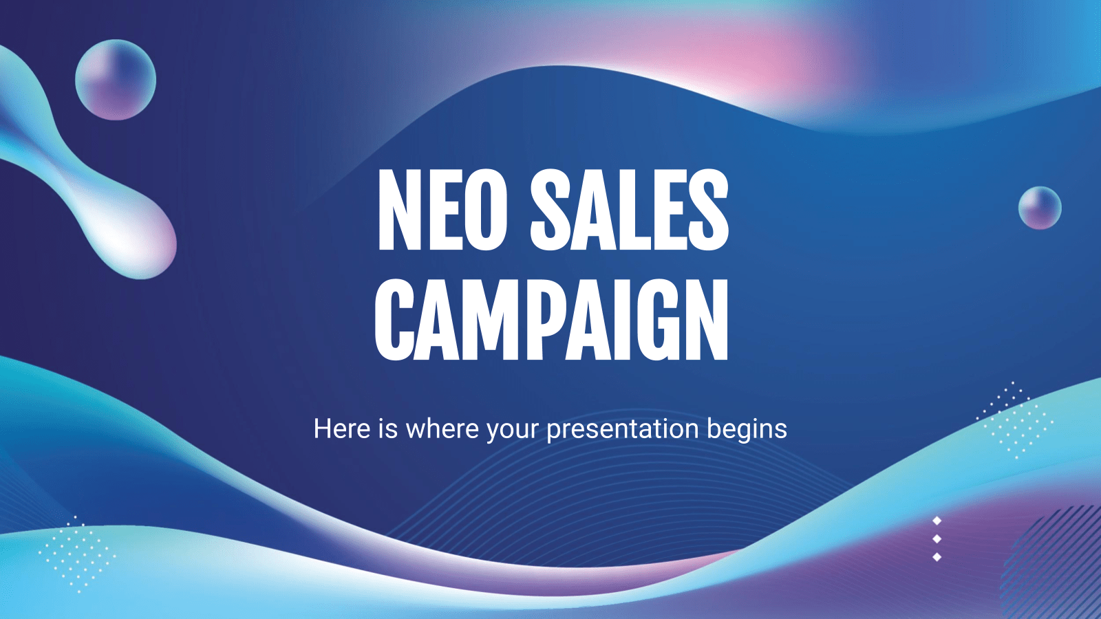 Neo销售活动和PowerPoint模板
